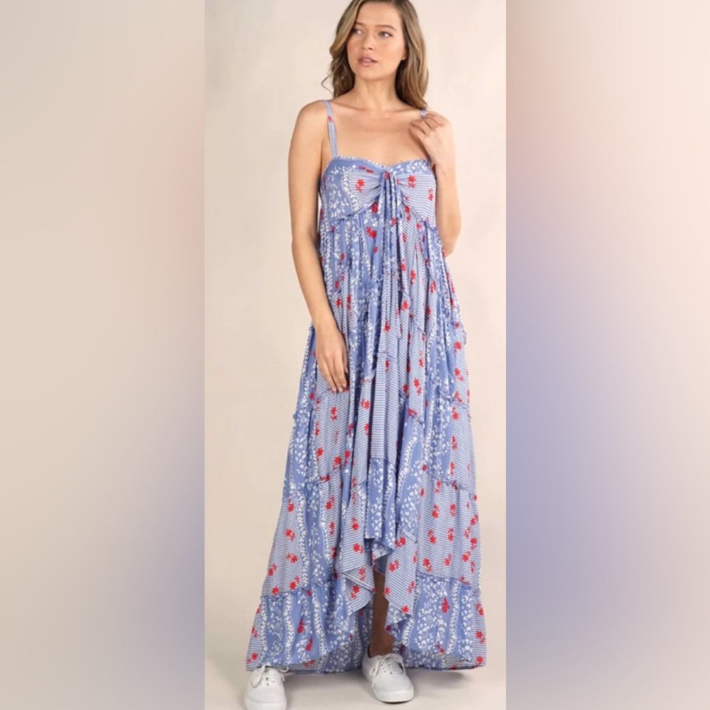 Lovestitch High/low Maxi Dress Size Small